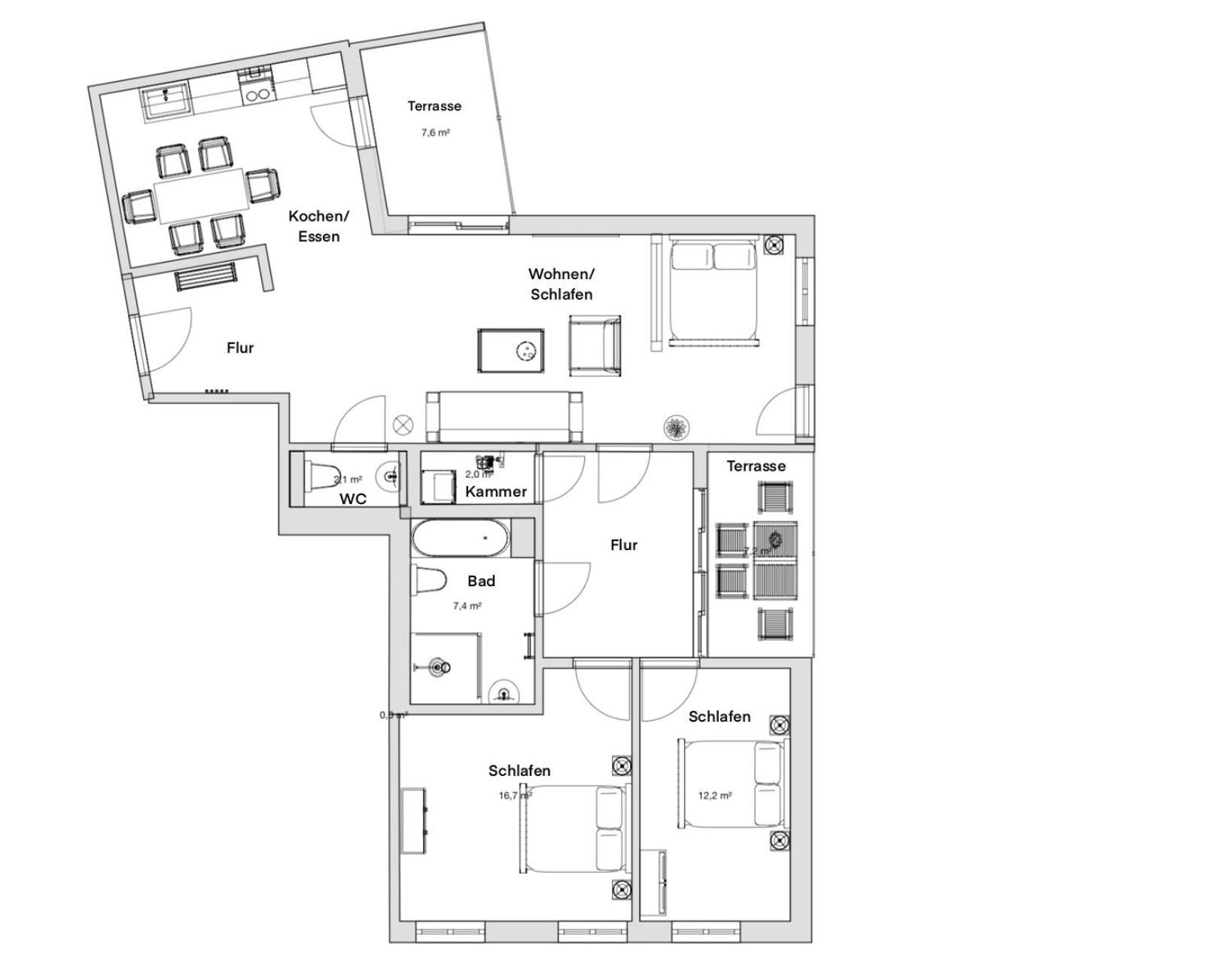 Pineapple Apartments Dresden Altstadt V - 112 Qm - 1X Free Parking Εξωτερικό φωτογραφία